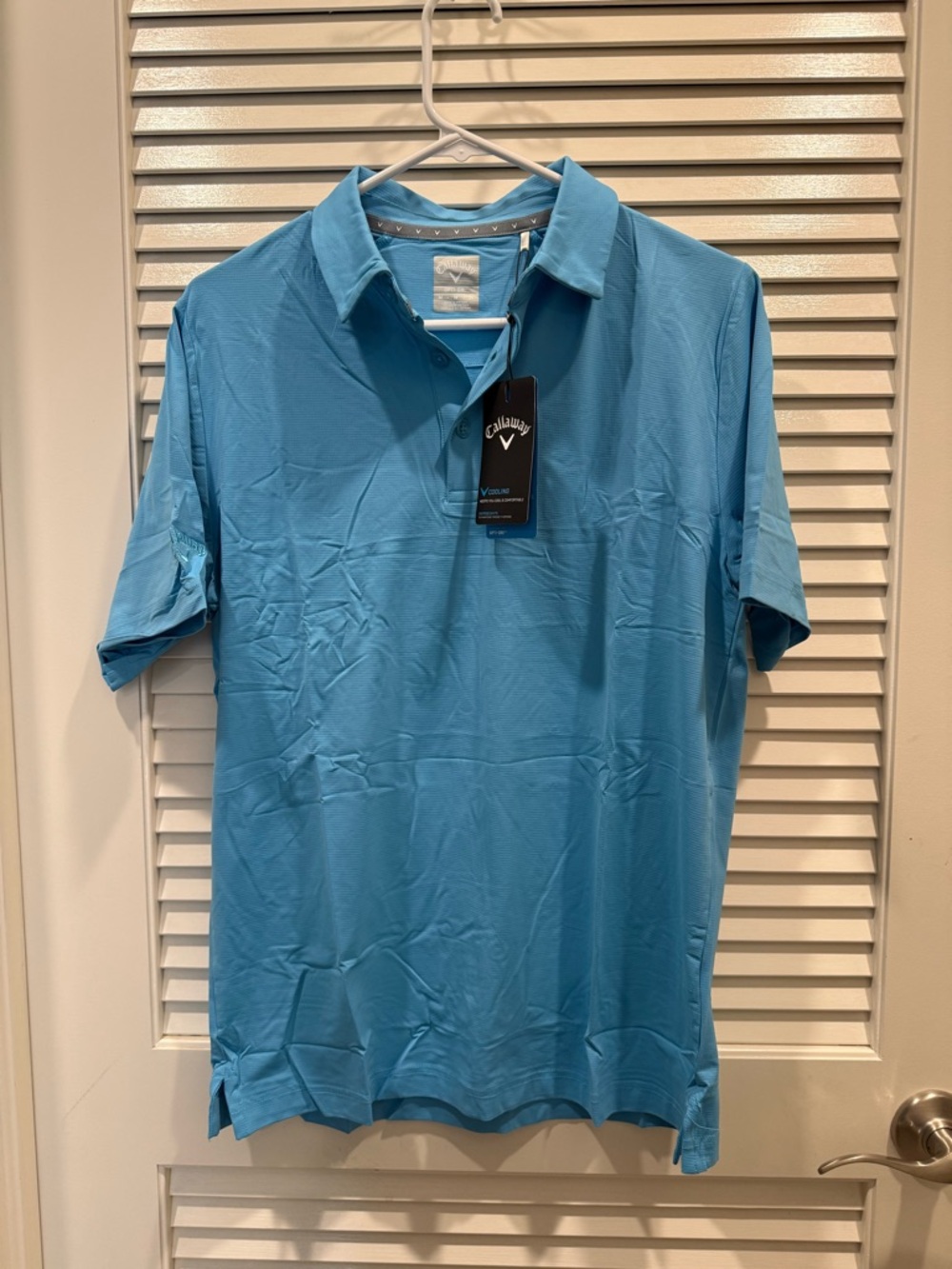 Callaway Men’s Light Blue Golf Polo Shirt